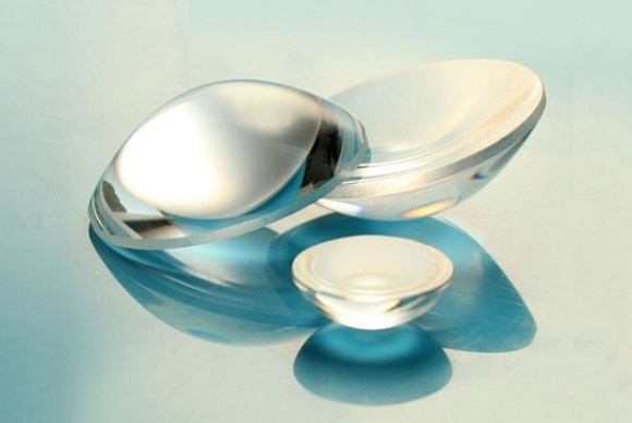 Customized 520-920nm non spherical lens with double-sided anti reflective coating incident angle ± 30 °